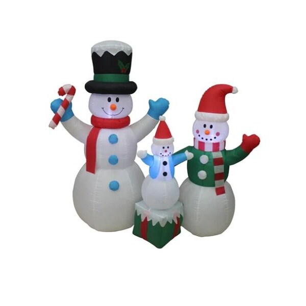 Impact Canopy Christmas Inflatable 5ft Snowman Family 513001010 - main
